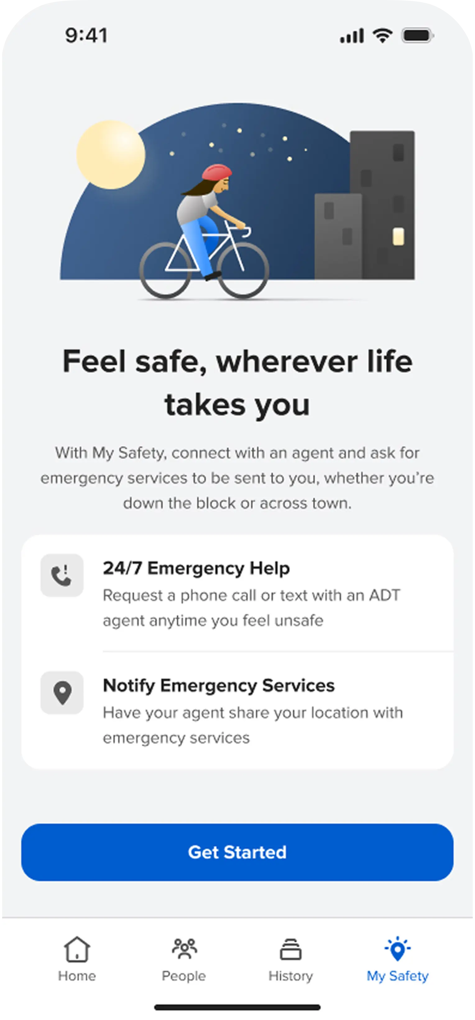 ADT+ App image of MySafety