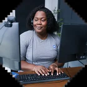 ADT monitoring agent at work