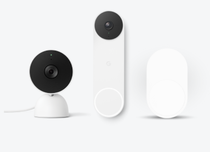 ADT indoor camera, doorbell camera and others