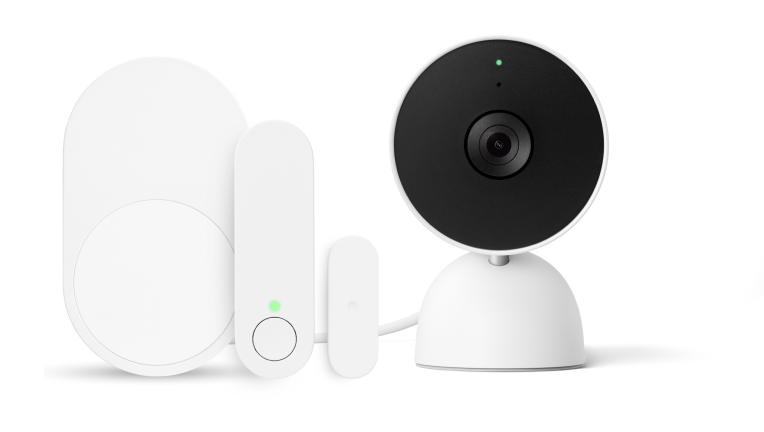 ADT window sensors and Google indoor camera