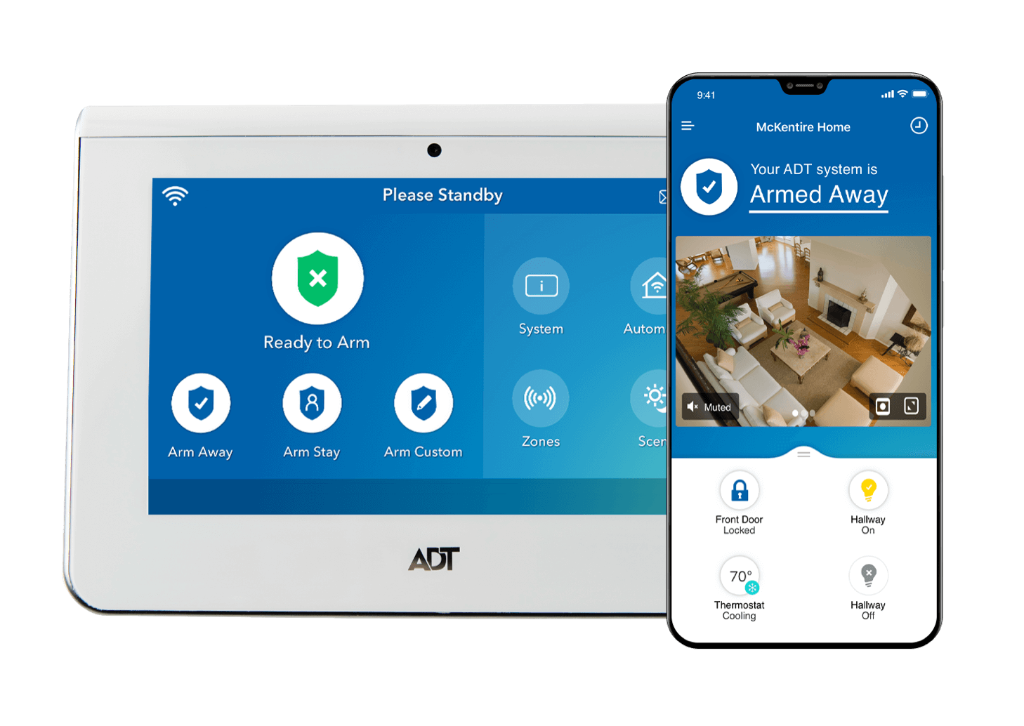 Wireless touchscreen